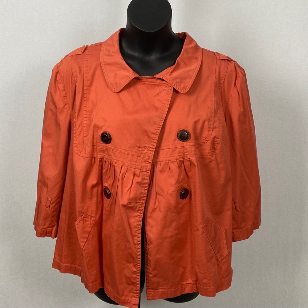 Orange jacket